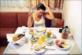 hotel breakfast, austria, summer 2014